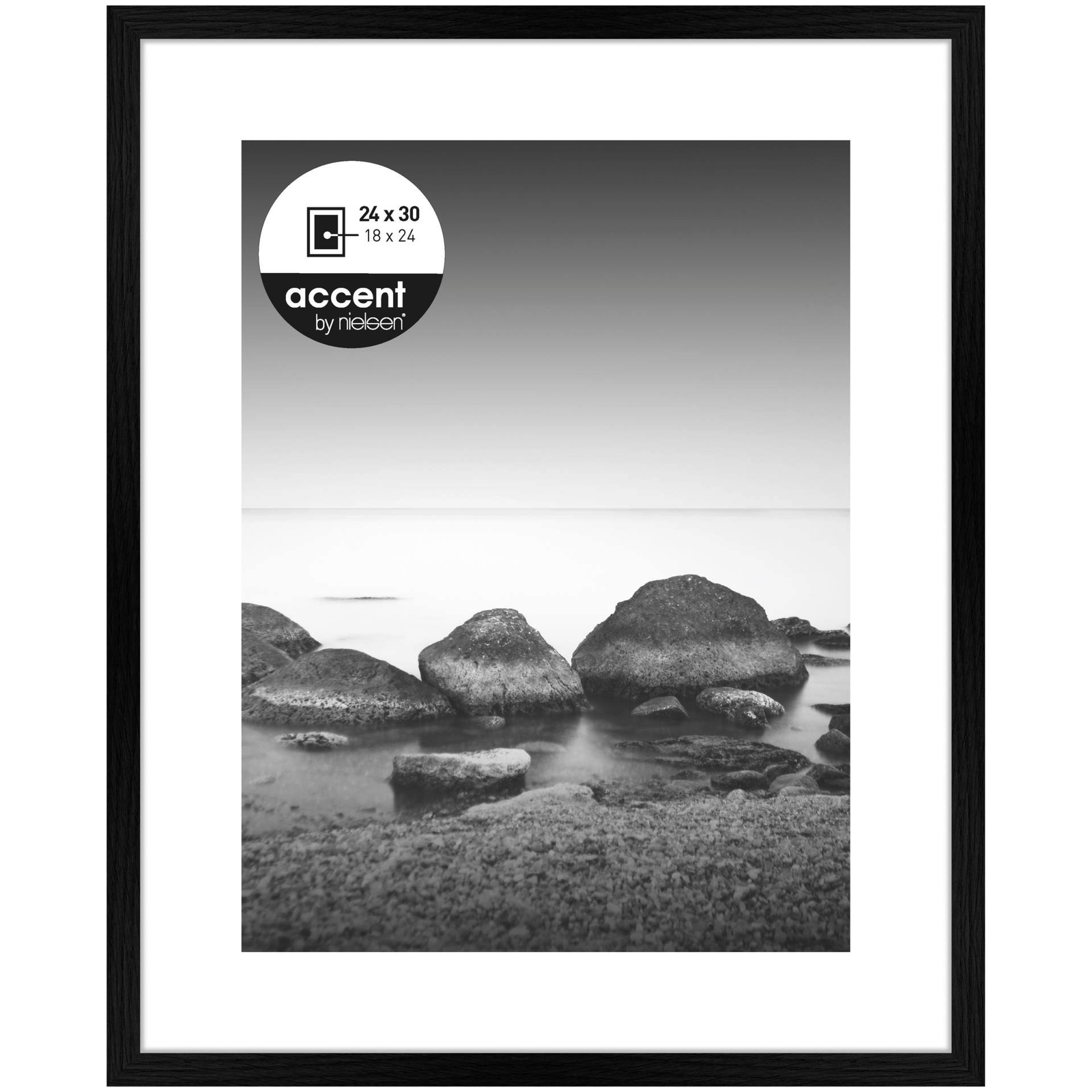 Nielsen Aura 24x30 Képkeret - Fekete (1122000)