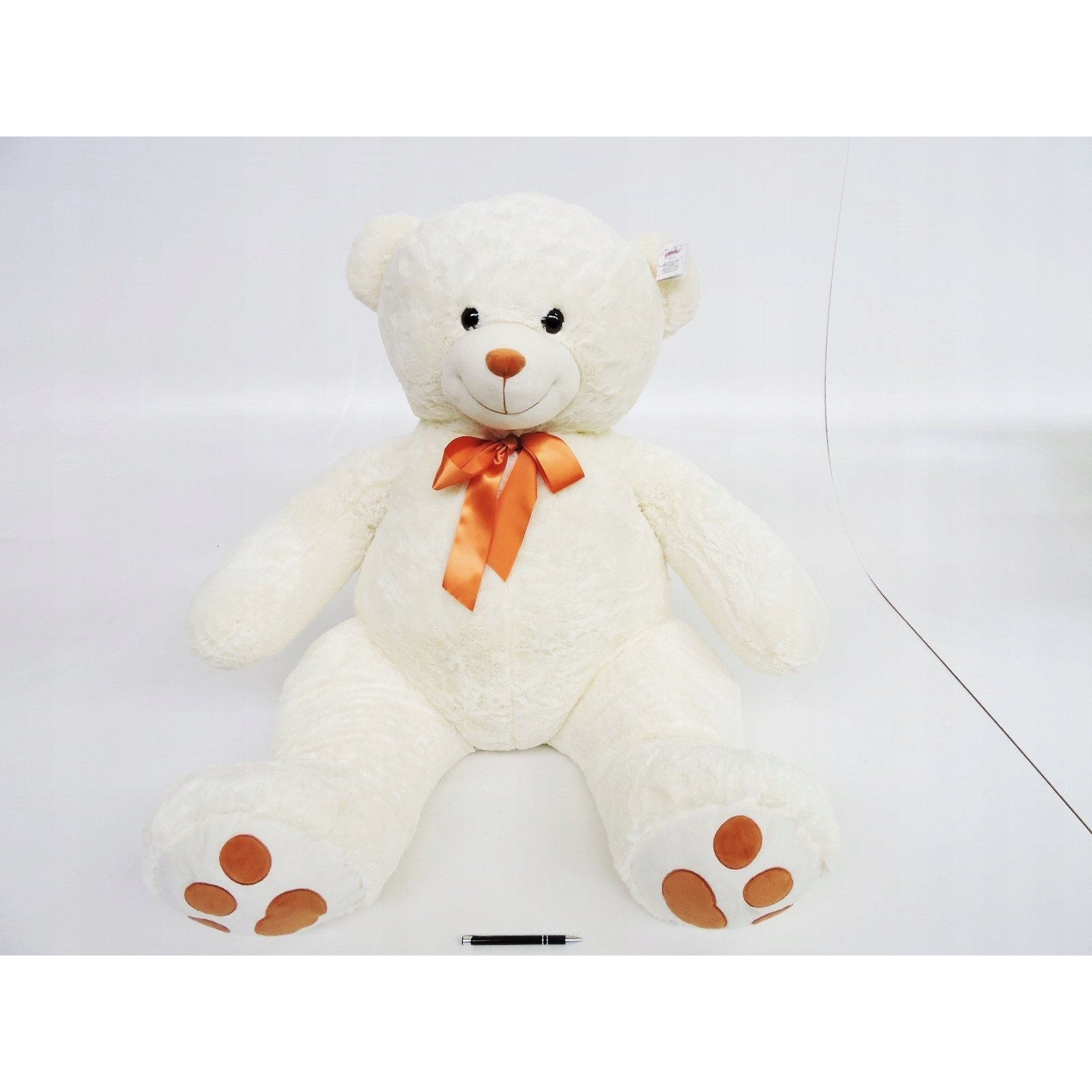Tulilo Krém színű Teddy mackó plüssfigura 80 cm (9475)