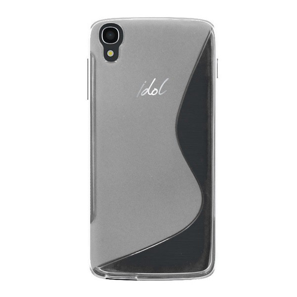 Szilikon telefonvédő (S-line) ÁTLÁTSZÓ [Alcatel Idol 3 4.7 (OT-6039)] (5996457553129)