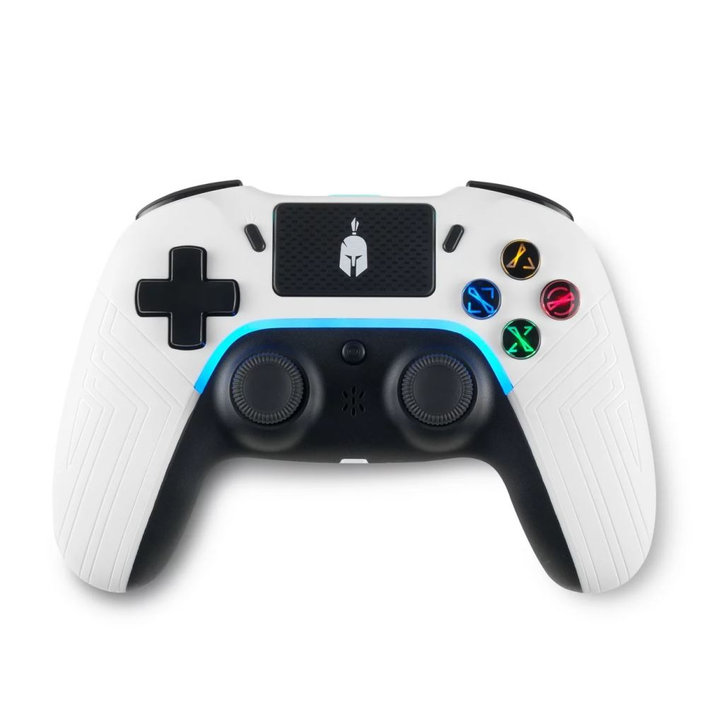 Spartan Gear Aspis 4 vezeték néküli kontroller fekete-fehér (79674) (spartangear79674)