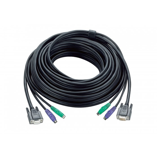ATEN PS/2 KVM Cable KVM-kabel Sort 1,2 m