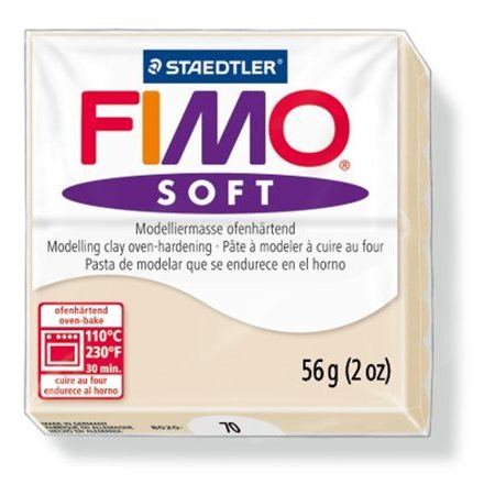 FIMO "Soft" gyurma 56g égethető szahara (8020-70)