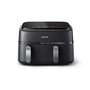 Philips 3000 series NA351/00 gruzdintuvė Dvigubas 9 L Autonominės 2750 W Karšto oro gruzdintuvė Juoda, Sidabras
