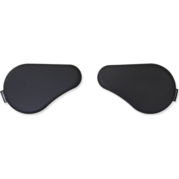 Mousetrapper Armrest - Split descansa muñecas Imitación piel Negro