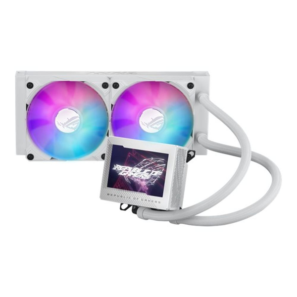 ASUS ROG RYUJIN III 240 ARGB White Edition Procesor Kapalinový chladič typu vše v jednom 12 cm Bílá 1 kusů