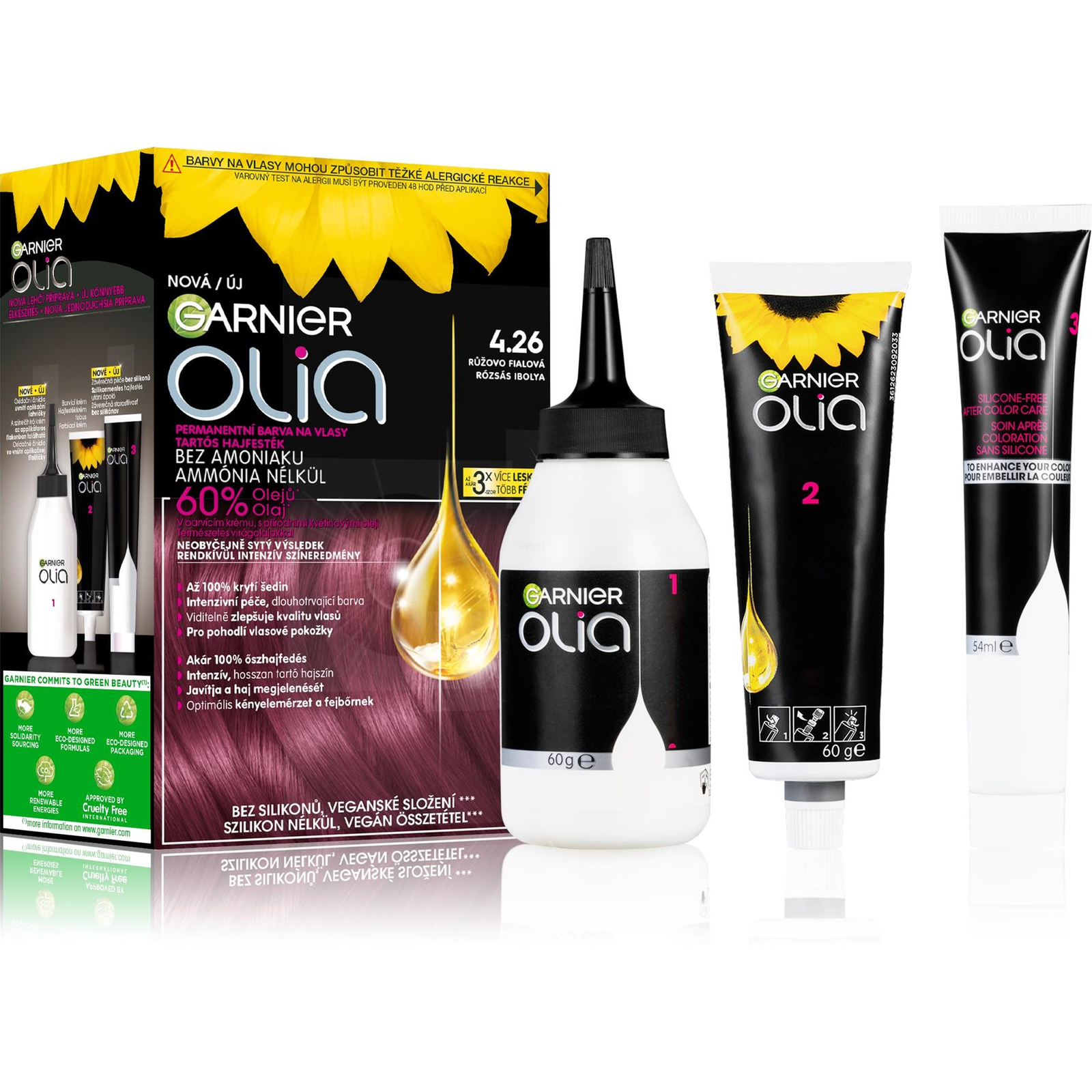 GARNIER Olia 4.26 Rózaszín lila (3600542522670)