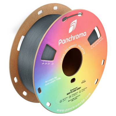 Polymaker Panchroma Matte 3D nyomtatószál PLA műanyag Matt, alacsonyabb műanyag tartalom 1.75 mm 1000 g Ash Grey, Szürke 1 db (CA04014)