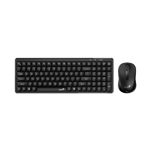 Genius LuxeMate Q8100 HUN vezeték nélküli fekete billentyűzet és egér (31340019404)