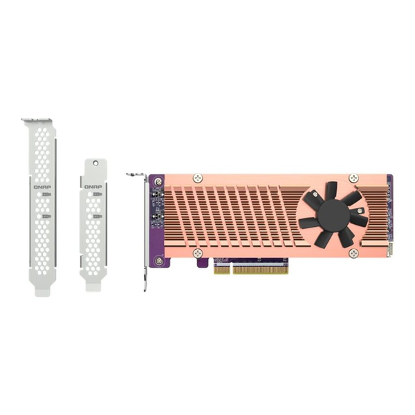 QNAP QM2-2P-384A interfacekaart/-adapter Intern M.2