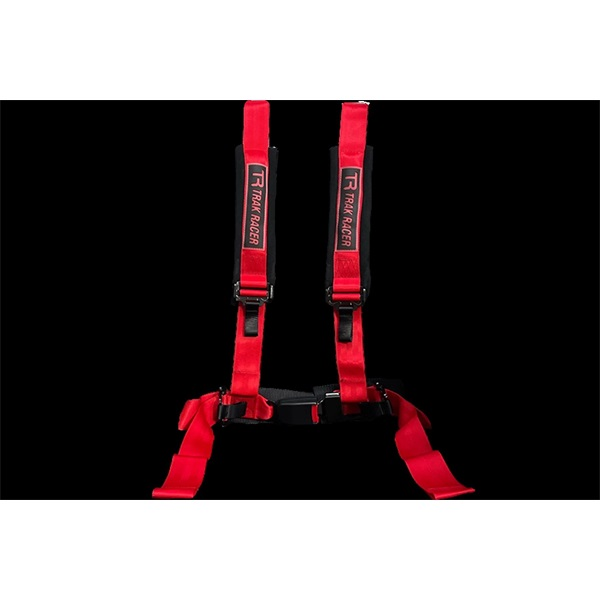 TRAK RACER 4-Point Harness biztonsági öv szimulátorhoz Piros TR-SBELT-R
