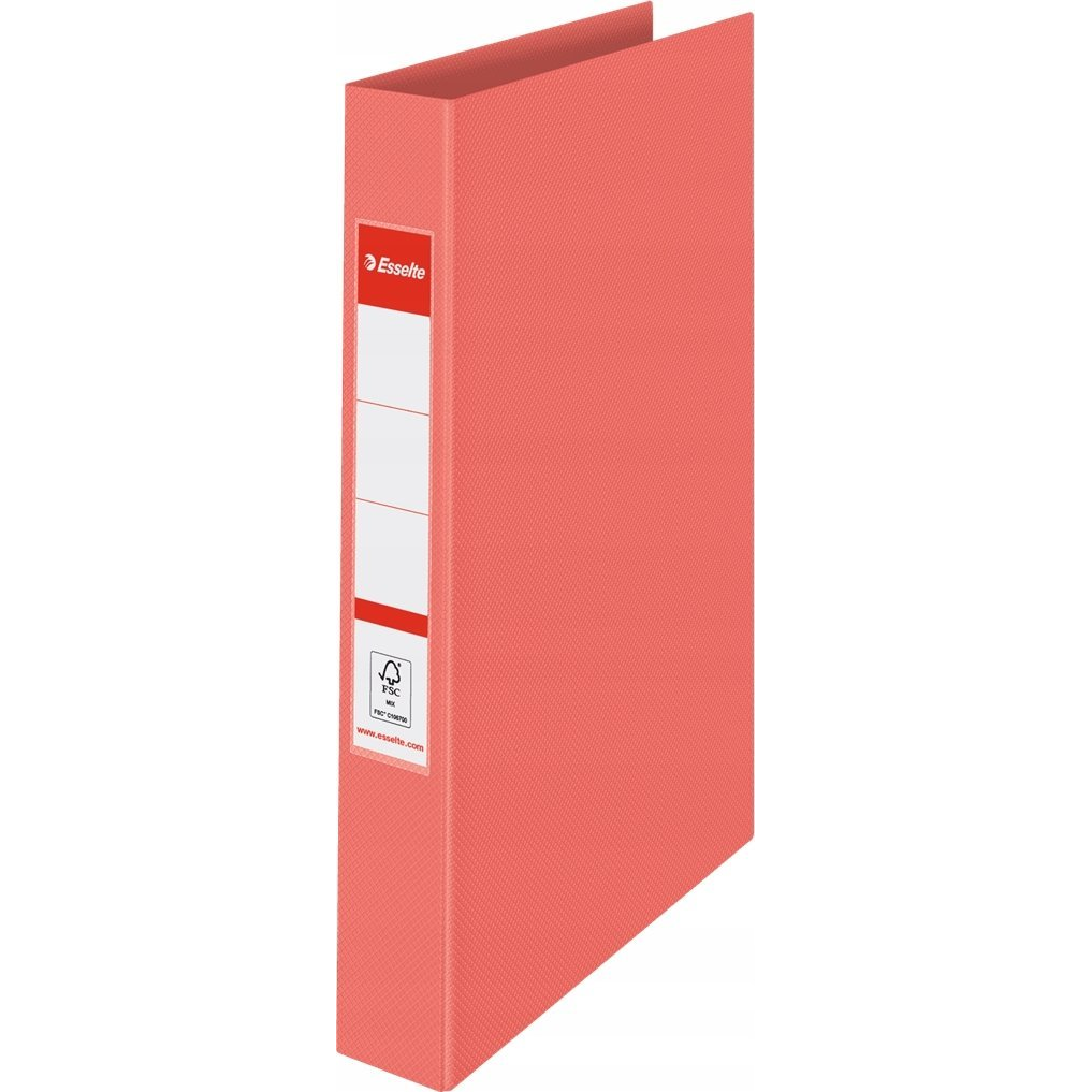 Esselte ColourBreeze Gyűrűskönyv A/4 2R 25 mm Korall (628433)