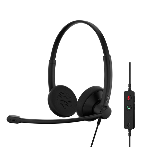 EPOS 1001420 hoofdtelefoon/headset Bedraad Hoofdband Kantoor/callcenter USB Type-C / USB Type-A Zwart