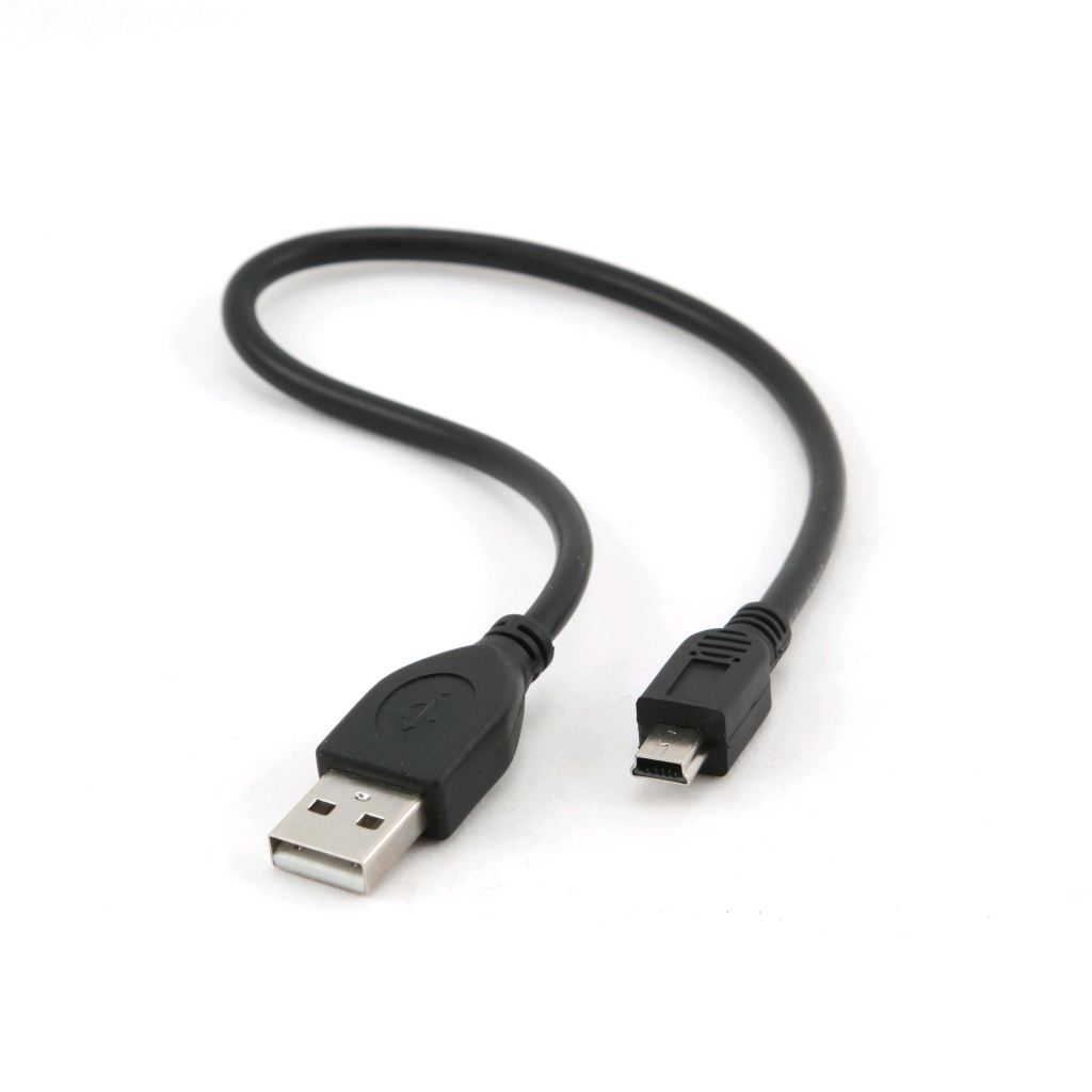 Gembird Cablexpert USB 2.0 A-type male --> mini-USB CANON-type 30cm (CCP-USB2-AM5P-1) (CCP-USB2-AM5P-1)
