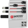 Skross MUV USB (4xA) Utazó adapter