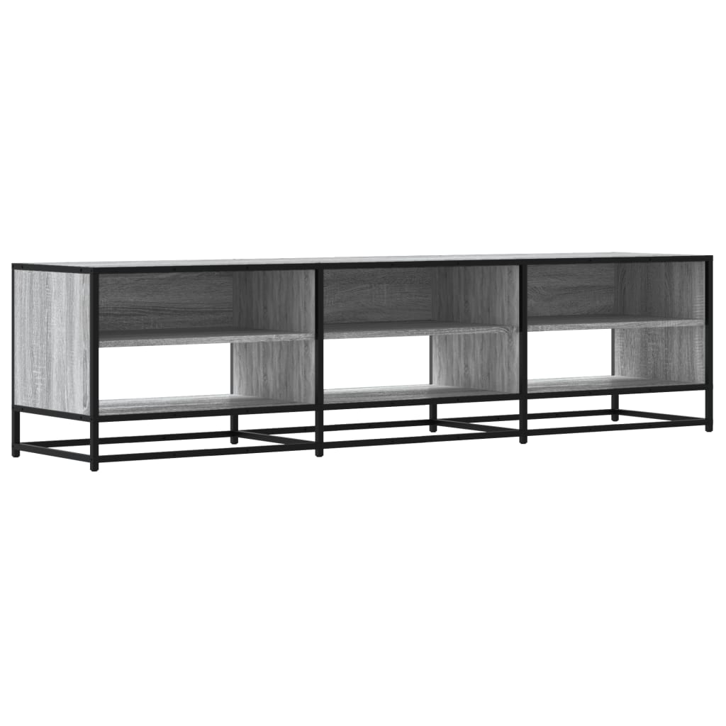 szürke sonoma színű szerelt fa TV-szekrény 180 x 40 x 46 cm (3300808)