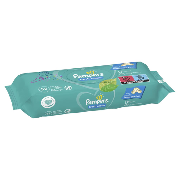 Pampers Fresh Clean törlőkendő 52 db (8001841041360)