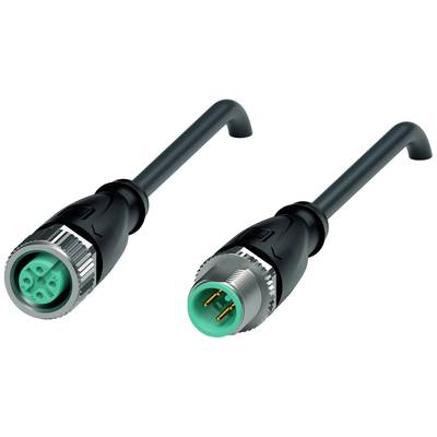 Pepperl+Fuchs 240775-100002 Érzékelő-/működtető összekötő, konfekcionált 4 m Pólusszám: 4, 4 1 db (240775-100002)