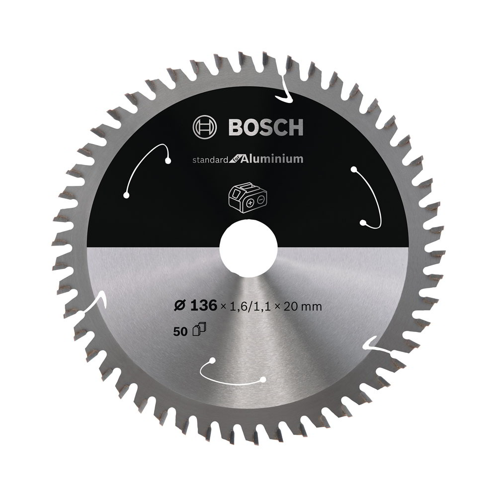 Bosch Standard for Aluminium 136mm Körfűrészlap (2608837754)