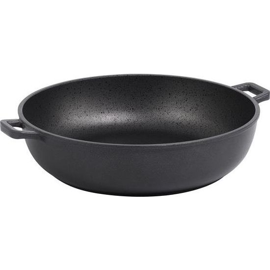 Patelnia De Buyer wok Żeliwna 28cm 