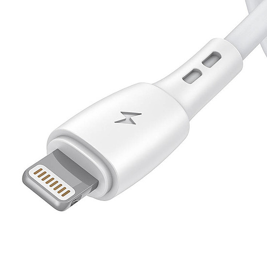 Кабел от USB към Lightning Vipfan Racing X05 3A 3m (бял)