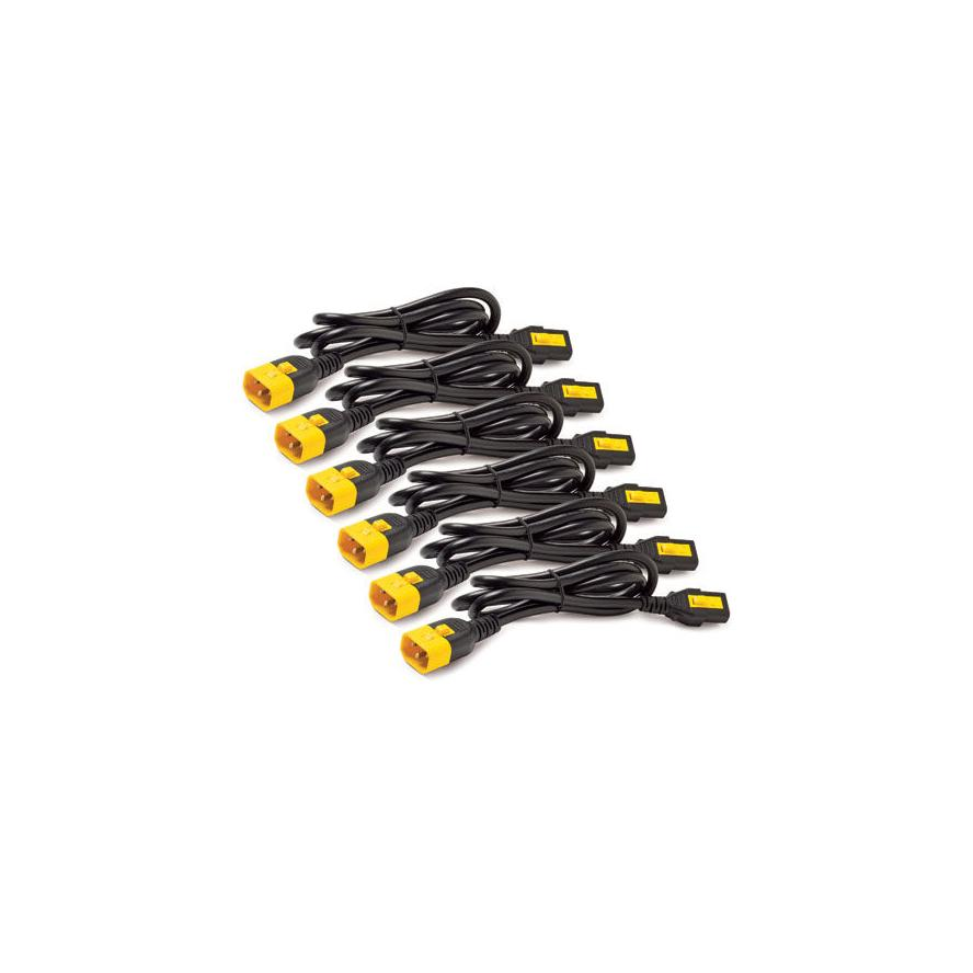 APC AP8706S-WW tápkábel Fekete 1,83 M C13 csatlakozó C14 csatlakozó (AP8706S-WW)