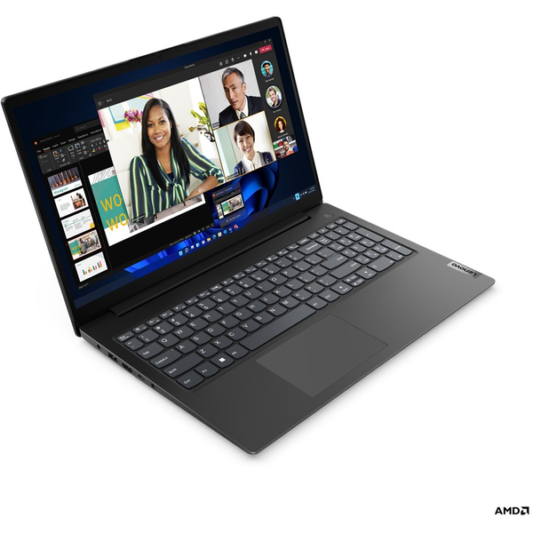 Lenovo V15 G4 AMN AMD Ryzen™ 5 7520U Laptop 39,6 cm (15.6") Fuld HD 8 GB LPDDR5-SDRAM 512 GB SSD Wi-Fi 5 (802.11ac) Windows 11 Home Sort
