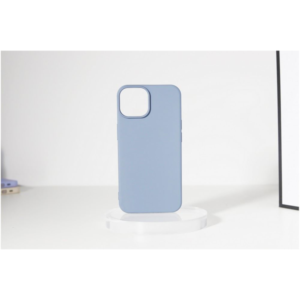 Силиконов калъф Cellect Premium, iPhone 14 Plus, сив