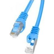 Cable De Red Rígido Utp Categoría 6 Lanberg Pcf6-10cc-0025-b Azul 0,25 M