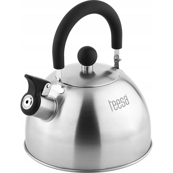 Ceainic din oțel inoxidabil Teesa TSA0153 cu fluier, 1,8 l