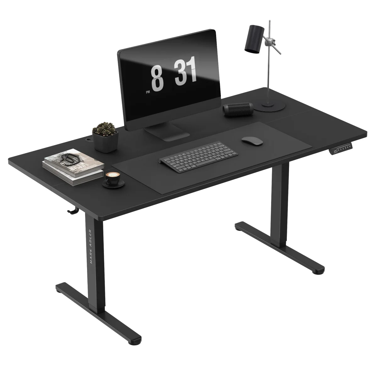 Huzaro MA-Leader 7.6 Elektromosan állítható Gamer asztal 160 x 80 x 72-118 cm - Fekete (MA-LEADER 7.6 BLACK)
