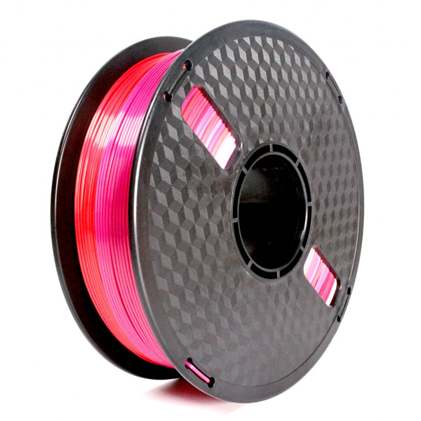 Gembird 3DP-PLA-SK-01-RP Filament PLA Silk 1.75mm 1 kg - Piros/Lila