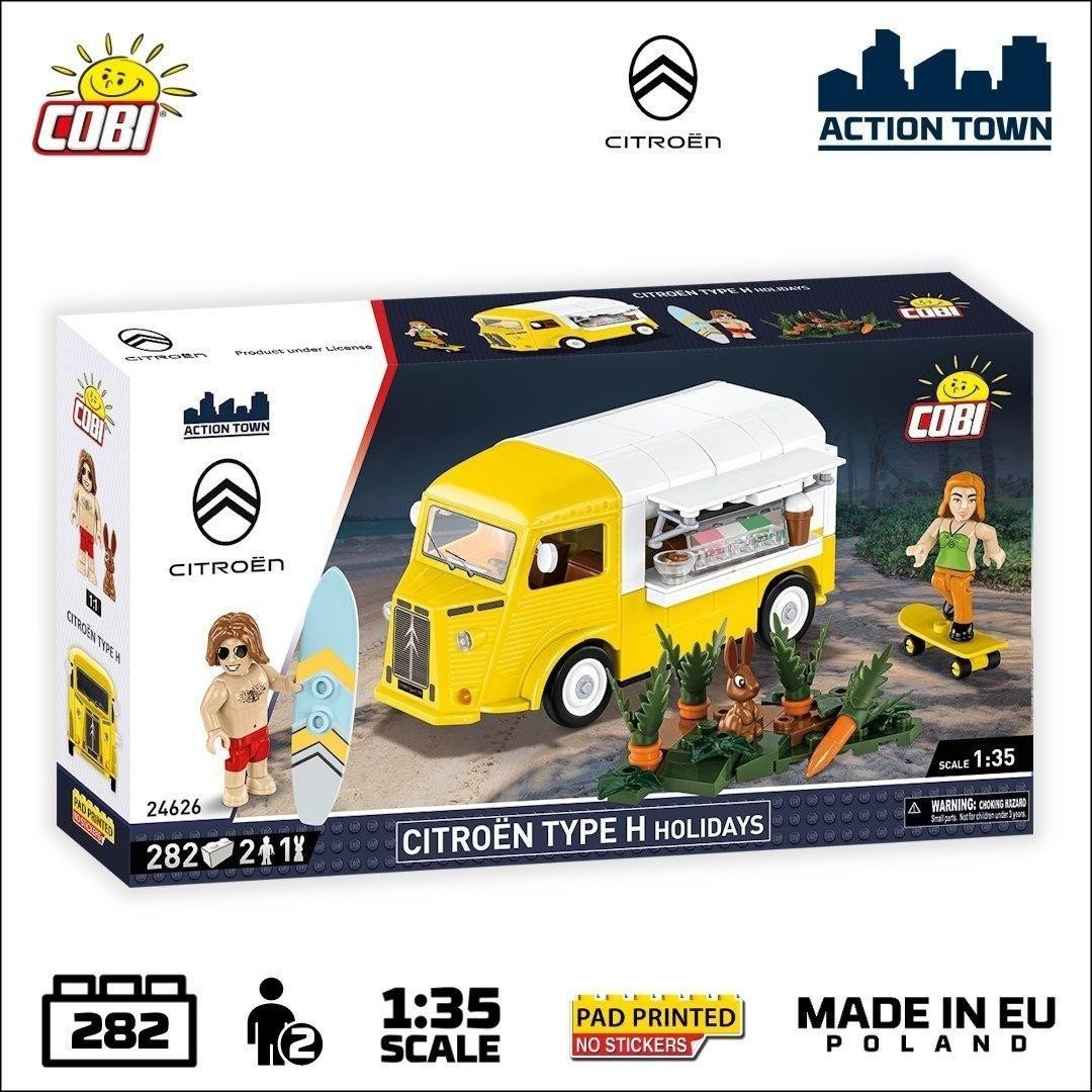 COBI: Citroën Type H Jegesbár építőjáték (24626) (5902251246266)