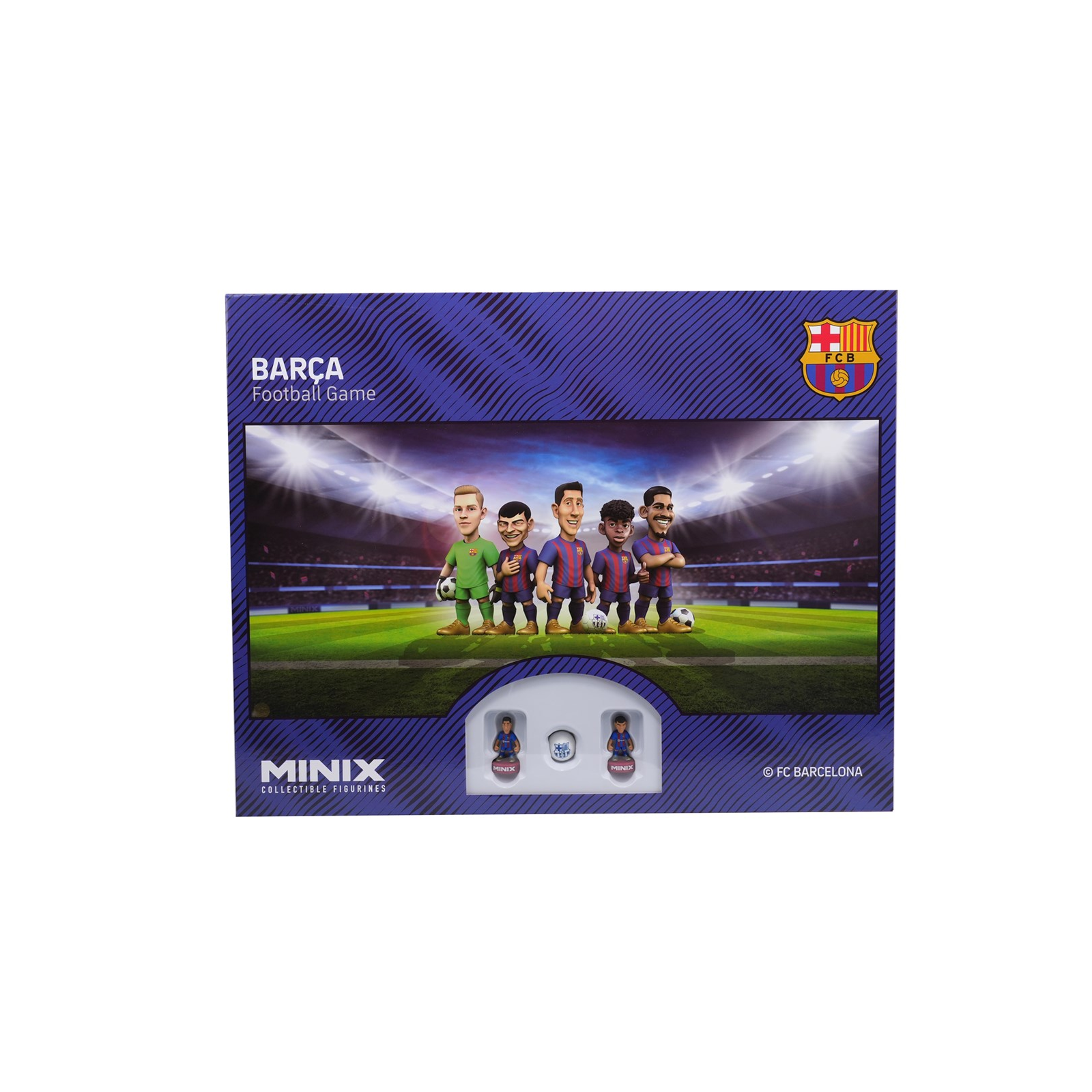 Minix FC Barcelona Focista játékszett 10 mini figurával (17409)