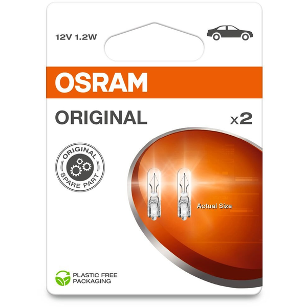 Osram Automotive 4062172395762 Jelző fényforrás Standard W2W 1.22 W 12 V
