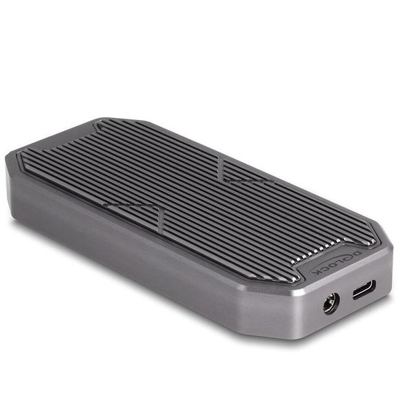 DELOCK EXG M.2 NVMe PCIe SSD + 2xUSB 20Gbps USB-C Buc. RGB