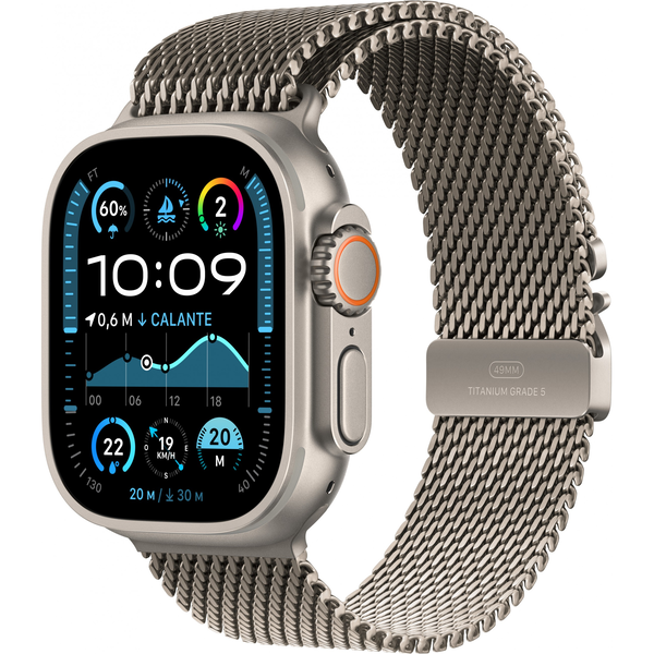 Apple Watch Ultra 2 GPS + Cellular 49mm Titán Milánói szíj S