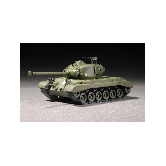 Trumpeter US M26A1 Pershing harkocsi műanyag modell (1:72) (MTR-07286)