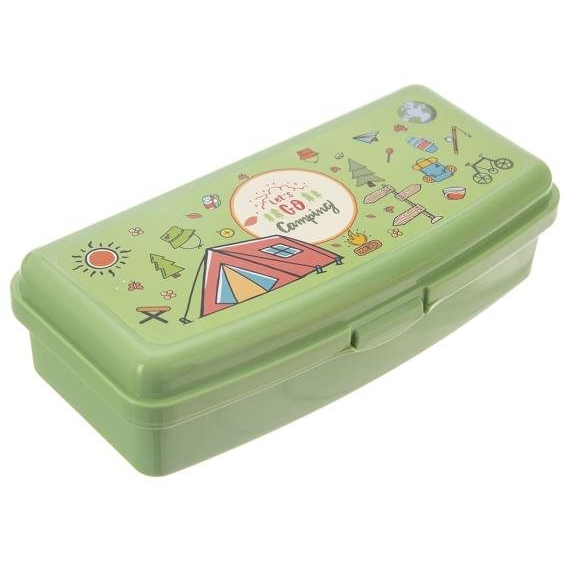 Orion Box UH Slim camp uzsonnásdoboz 20,5x10x5,5 cm zöld