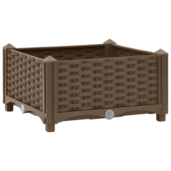 Повдигната леха vidaXL, 40x40x23 см, полипропилен, 1.56 Kg