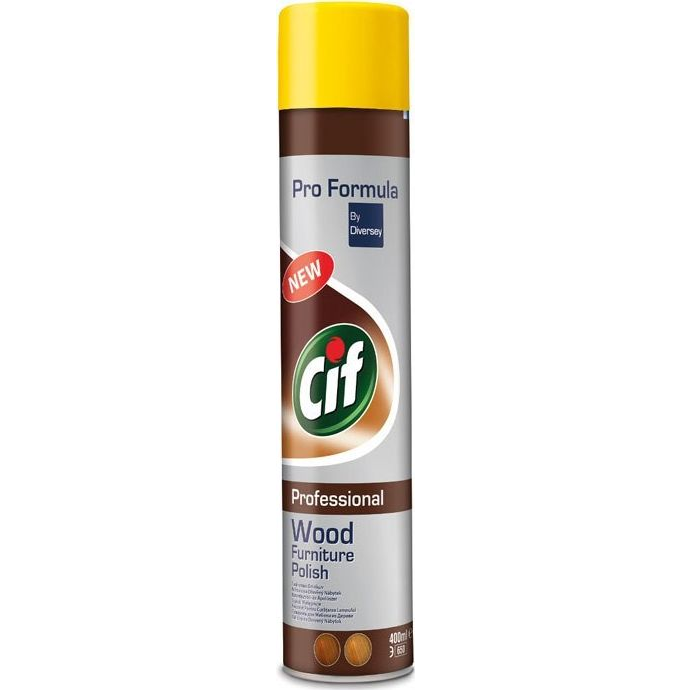 Cif Bútorápoló aerosol 400 ml Wood Furniture Polish Professional (101102902) (OFE000274)