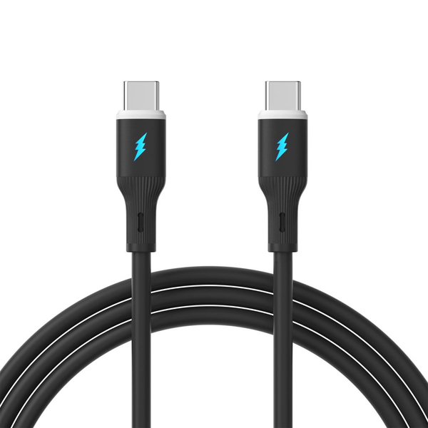 Akyga USB type C / USB type C szilikon kábel 60W 1m (AK-USB-67)