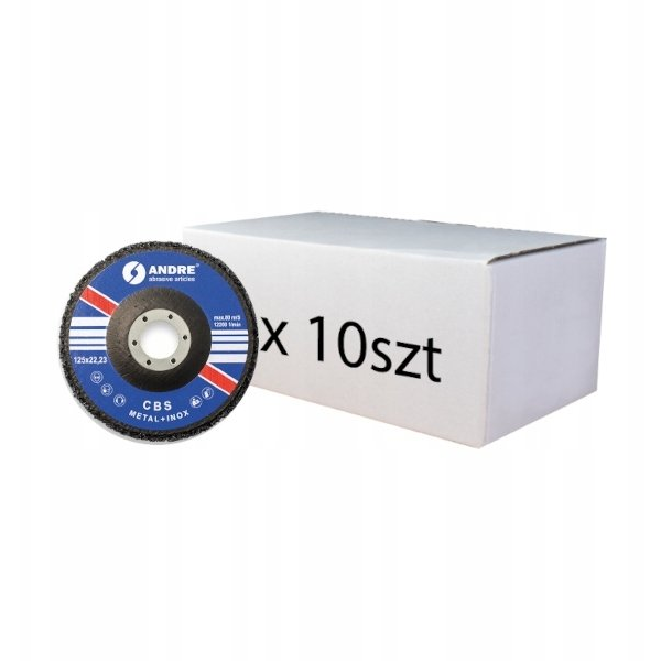 ANDRE KRĄŻEK SZLIFIERSKI CBS 125mm MEDIUM - BLUE