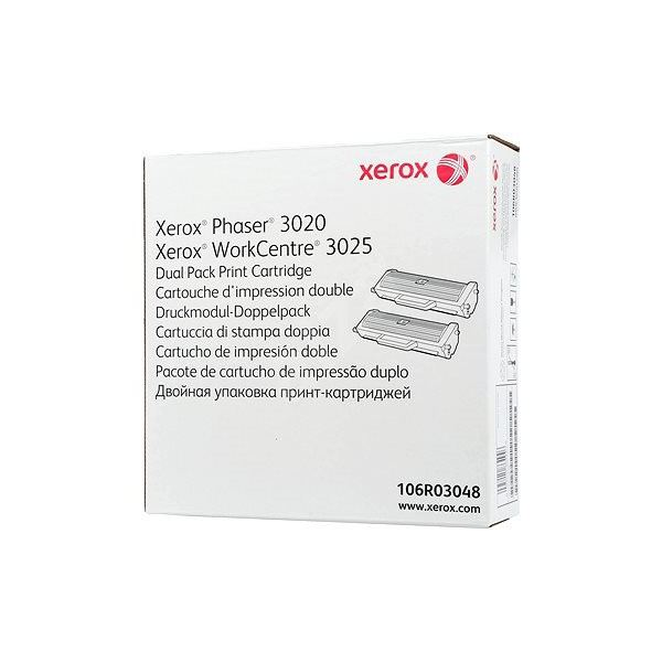 Xerox 106R03048 tonerpatron 2 stk Original Sort