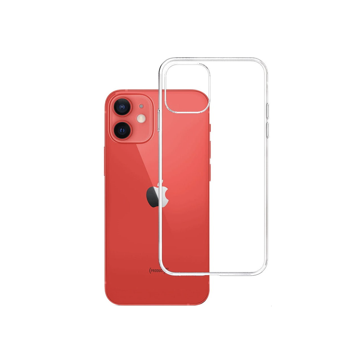 3mk Clear Case Apple iPhone 13 Mini Szilikon Tok - Átlátszó (5903108422253)