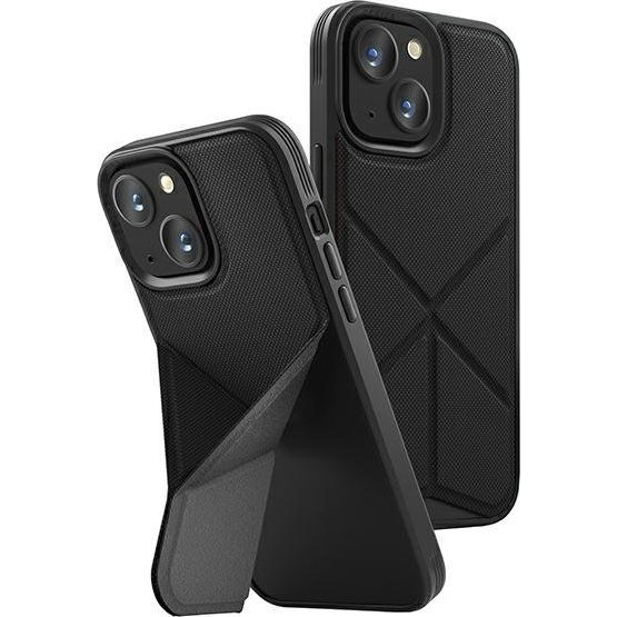 Uniq Transforma Apple iPhone 14 Magsafe Szilikon Tok - Fekete (UNIQ719)