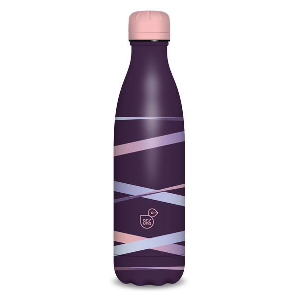 Ars Una Ribbon-purple 500ml Kulacs - Mintás
