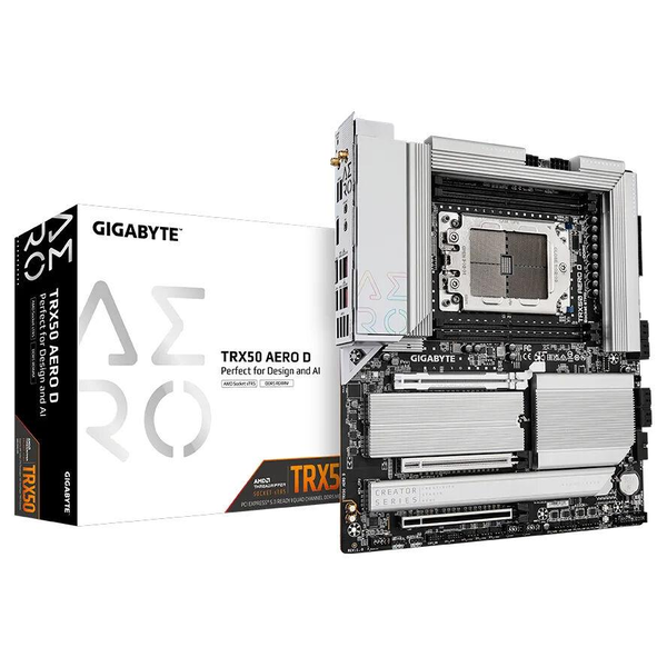GIGABYTE TRX50 AERO D bundkort AMD TRX50 Socket sTR5 Udvidet ATX