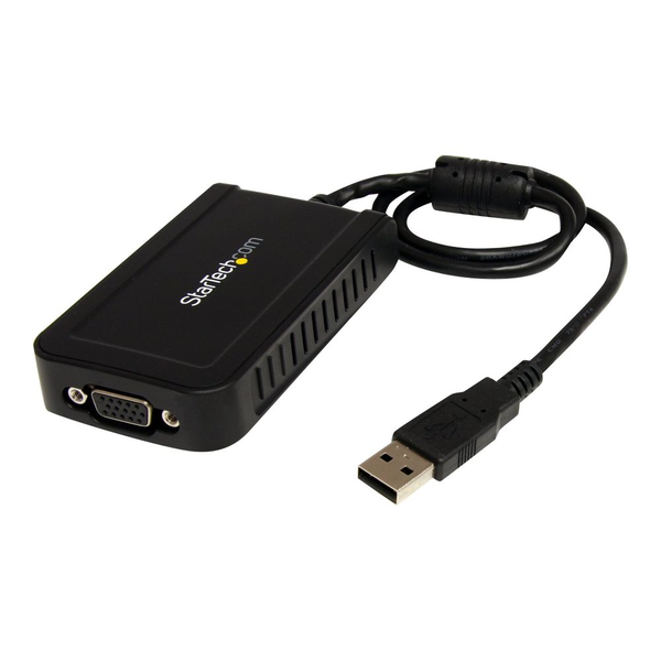 StarTech.com USB2VGAE3 adaptor grafic USB 1920 x 1200 Pixel Negru
