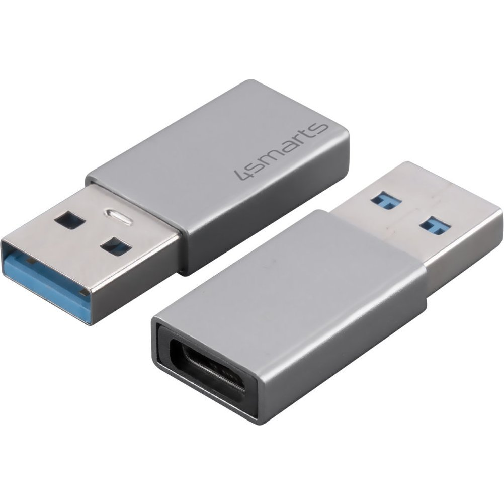 4smarts Passive USB-A - USB Type-C, Type-C adapter, 2db (540275)