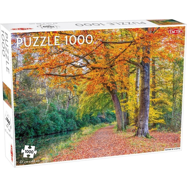 Tactic 56238 puslespil 1000 stk Flora